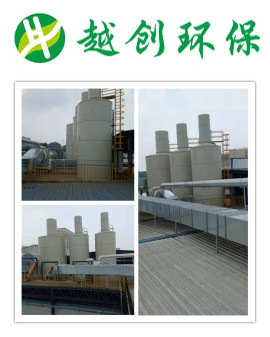 環(huán)保材料生產工廠廢氣處理工程